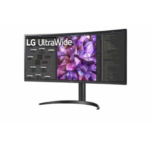 Monitor LG 34WQ75X-B / 34″ / QHD / UltraWide Curved / IPS / 21:9 / HDMI + USB + DP / E zezë