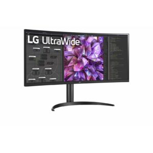 Monitor LG 34WQ75X-B / 34″ / QHD / UltraWide Curved / IPS / 21:9 / HDMI + USB + DP / E zezë