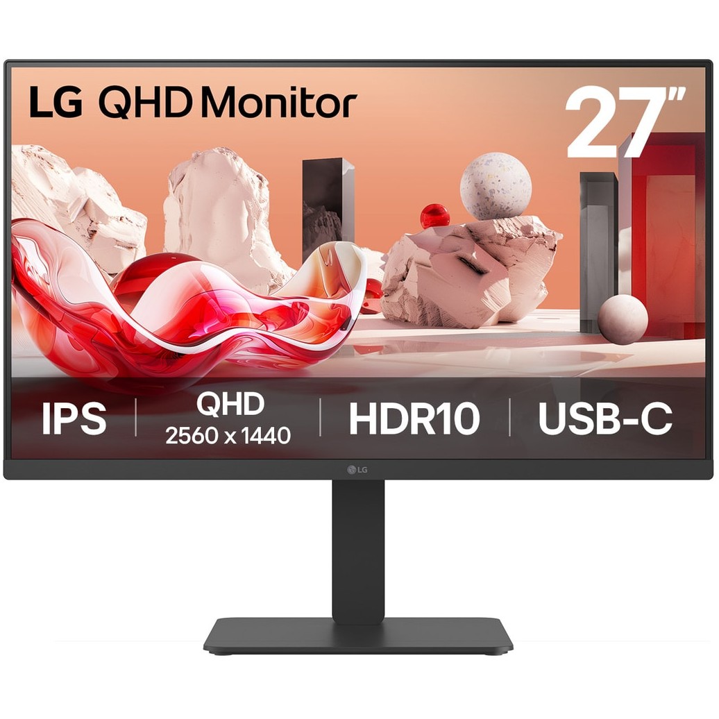 Monitor LG 27BA65QB-B / 27″ / FHD / LCD / USB-C / E zezë