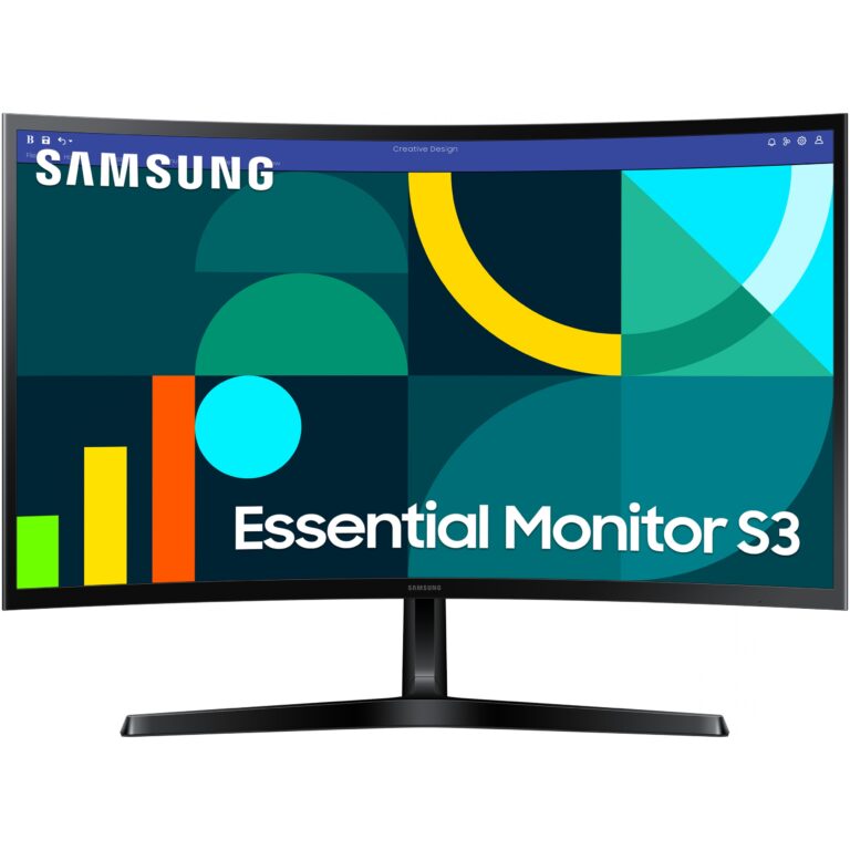 Monitor i lakuar Samsung S27D366GAU / 27" Full HD VA Curved 4ms 100Hz / VGA HDMI / e zezë