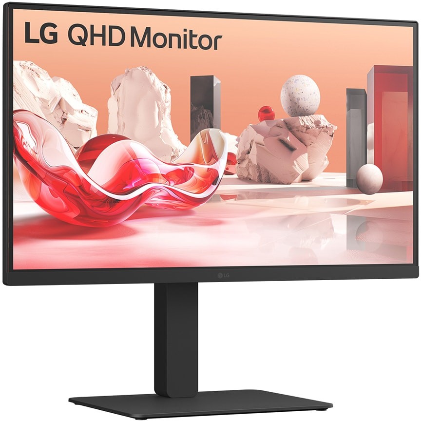 Monitor LG 27BA75QB-B / 27″ / FHD / LCD / USB-C / RJ45 / E zezë - Figura 2