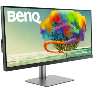 Monitor BenQ PD3420Q / 34″ / UWQHD / 21:9 / USB + DP + HDMI / Lift / Pivot / Speakers / E zezë