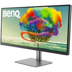 Monitor BenQ PD3420Q / 34″ / UWQHD / 21:9 / USB + DP + HDMI / Lift / Pivot / Speakers / E zezë