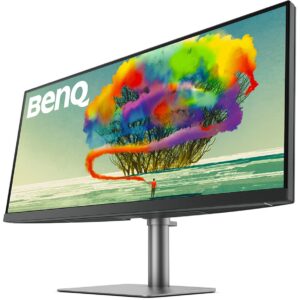 Monitor BenQ PD3420Q / 34″ / UWQHD / 21:9 / USB + DP + HDMI / Lift / Pivot / Speakers / E zezë