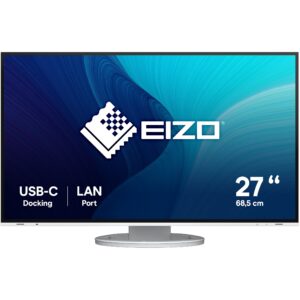 Monitor EIZO EV2795-WT / 27″ / WQHD / IPS / 16:9 / HDMI + DP + USB-C / E bardhë