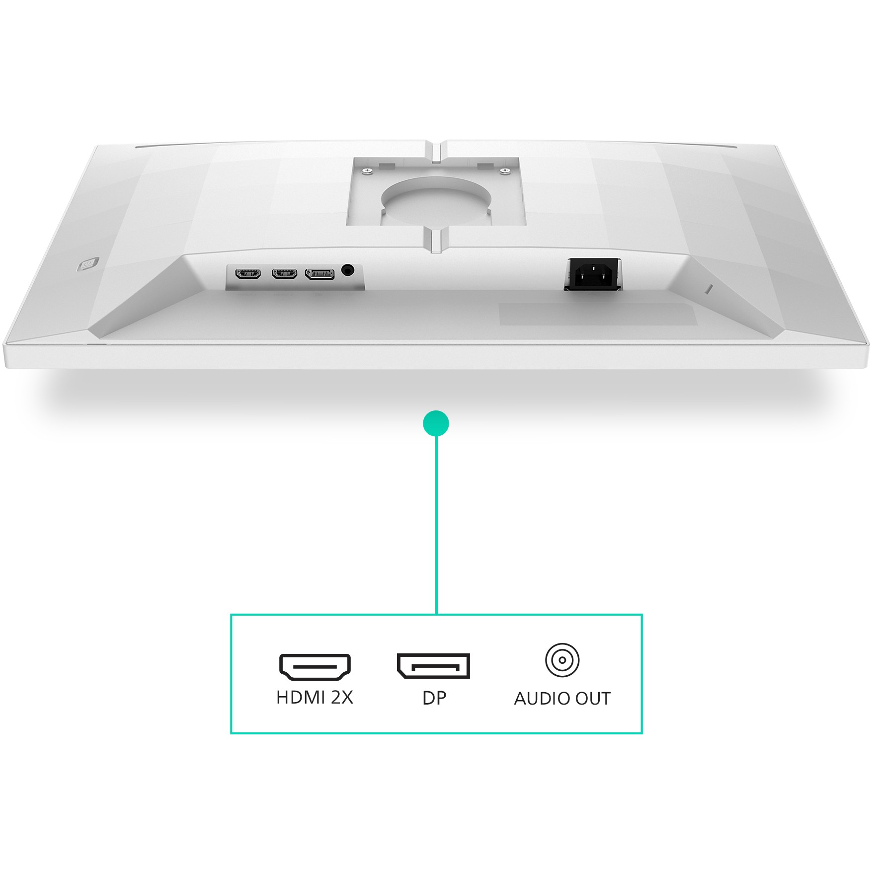 Monitor Gaming Philips 24M2N3201A / 23.8" Full HD 180 Hz 1 ms IPS / HDMI DP / e bardhë - Figura 3