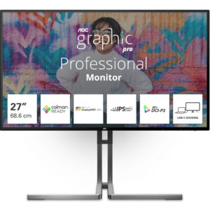 Monitor AOC U27U3CV / 27 Inch / 4K Ultra HD / 60Hz / 4ms / I zi