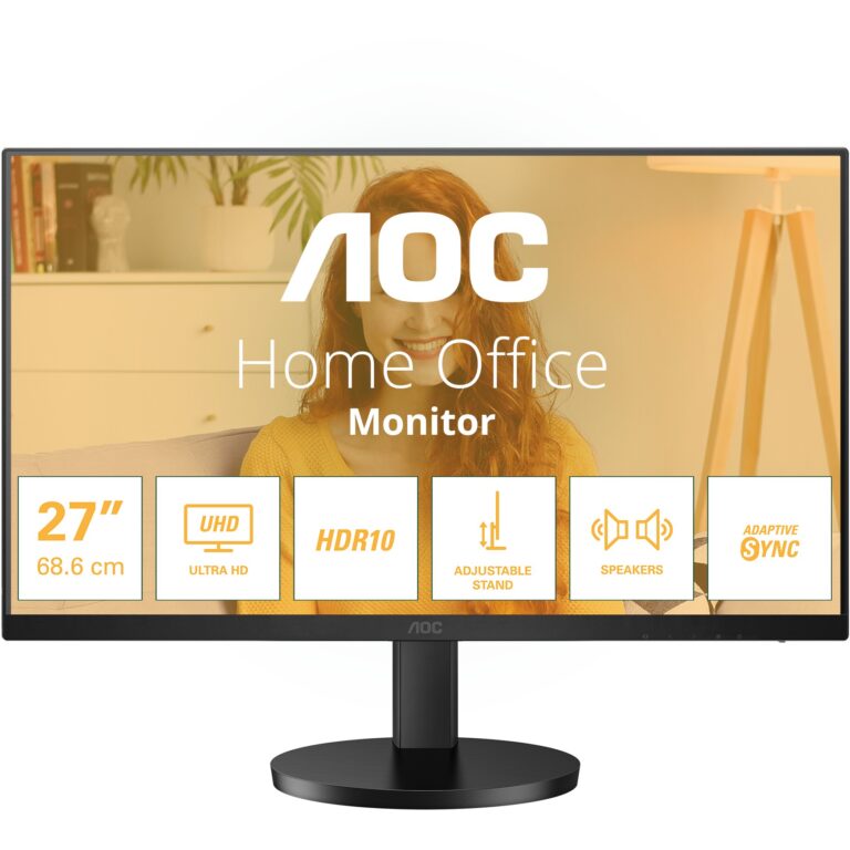 Monitor AOC U27B3AF / 27″ / IPS / 16:9 / 2x HDMI + DP / Lift / E zezë