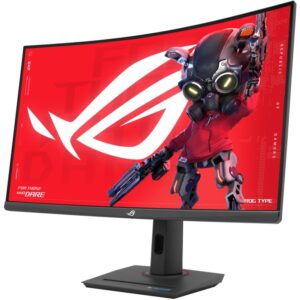 Monitor Gaming i lakuar ASUS ROG Strix XG32WCMS / 31.5" Quad HD Fast VA 280 Hz 1 ms Curved / HDMI DP / e zezë