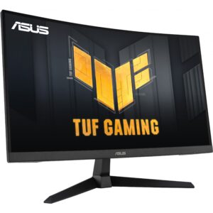 Monitor Gaming i lakuar ASUS TUF VG27VQ3B / 27" Full HD 180 Hz 1 ms Fast VA Curved / DisplayPort, HDMI / e zezë