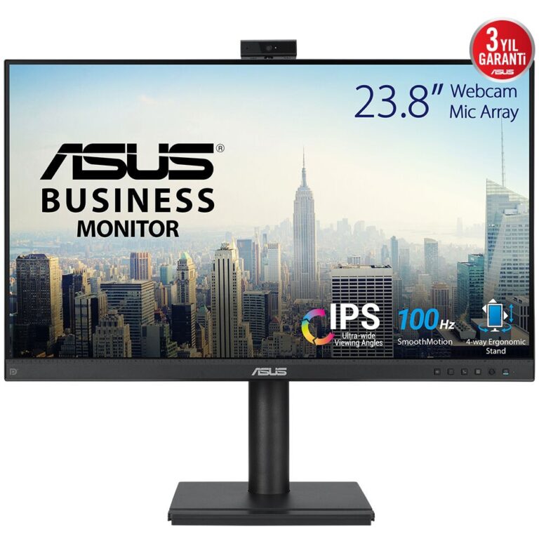 Monitor ASUS Business BE249QFK / 23.8″ / FHD / 16:9 / HDMI + DP / E zezë