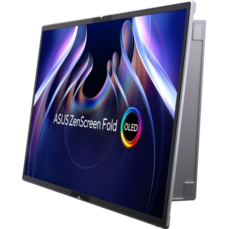 Monitor ASUS ZenScreen Fold MQ17QH / 17.3" Quad HD 60Hz 0.2 ms OLED 12.5" folded / HDMI TYPE-C / Gri