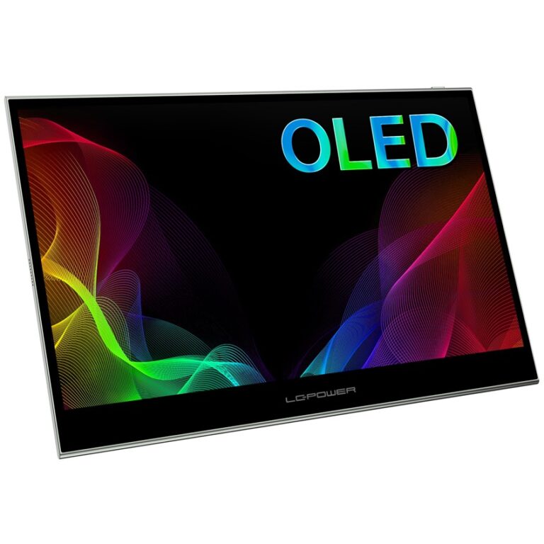 Monitor LC-Power LC-M16-4K-UHD-P-OLED / 15.6"  4K Ultra HD OLED 60 Hz 1 ms Touchscreen / Mini-HDMI, USB Type-C / e zezë