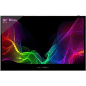 Monitor LC-Power LC-M16-4K-UHD-P-OLED / 15.6"  4K Ultra HD OLED 60 Hz 1 ms Touchscreen / Mini-HDMI, USB Type-C / e zezë