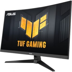 Monitor ASUS TUF Gaming VG32WQ3B / 31.5" / Quad HD LED Fast VA / 180Hz / 1 ms / HDMI+DP / Curved / Zezë