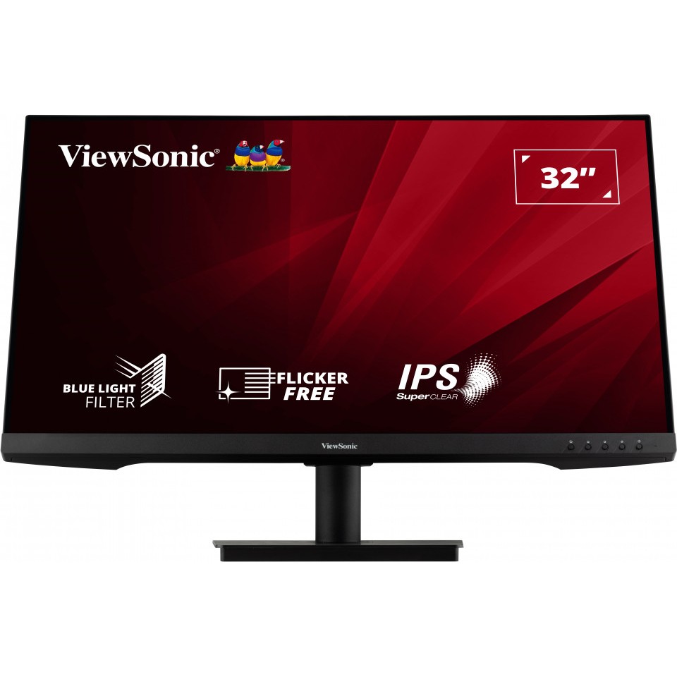 Monitor ViewSonic VA3209-2K-MHD / 32″ / QHD / VA / 16:9 / HDMI + DP / E zezë - Figura 2