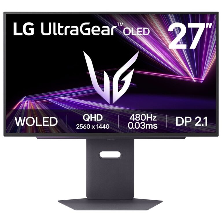 Monitor Gaming LG 27GX790A-B / 27 Inch / 2K / 480Hz / 0.03ms / I zi