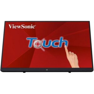 Monitor për punë Viewsonic TD2230 / 21.5" / Full HD LCD ADS Touchscreen / 76 Hz / 5 ms / USB + HDMI + DP / Zezë