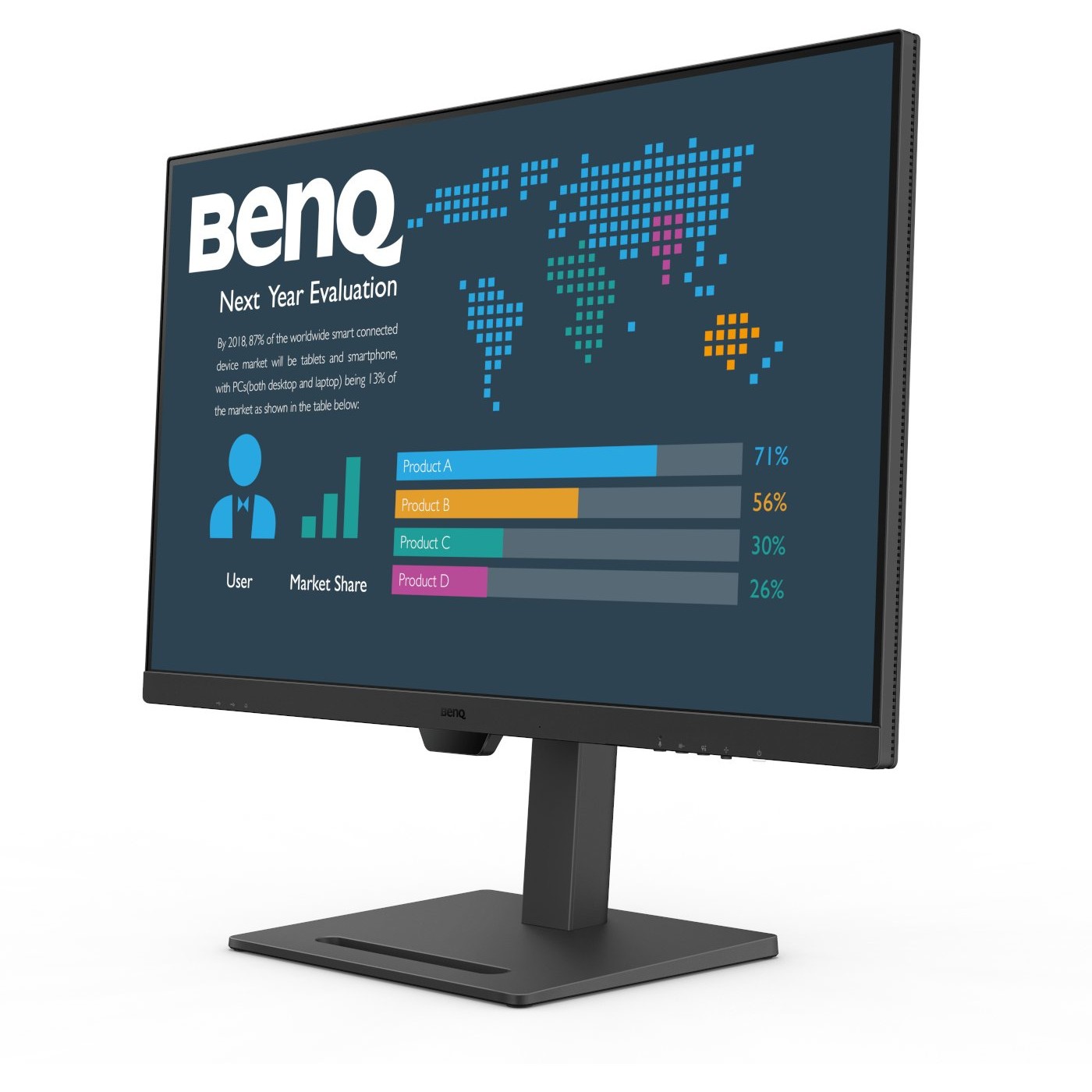 Monitor BenQ BL3290QT / 32″ / QHD / 16:9 / DP + USB-C + HDMI / E zezë - Figura 4