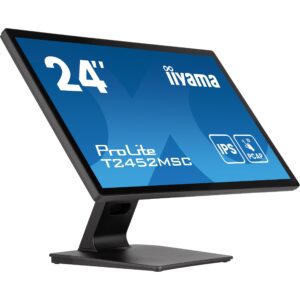 Monitor IIYAMA T2452MSC-B1AG / 23.8″ / FHD / Touch / 16:9 / HDMI + DP + USB / IPS / E zezë