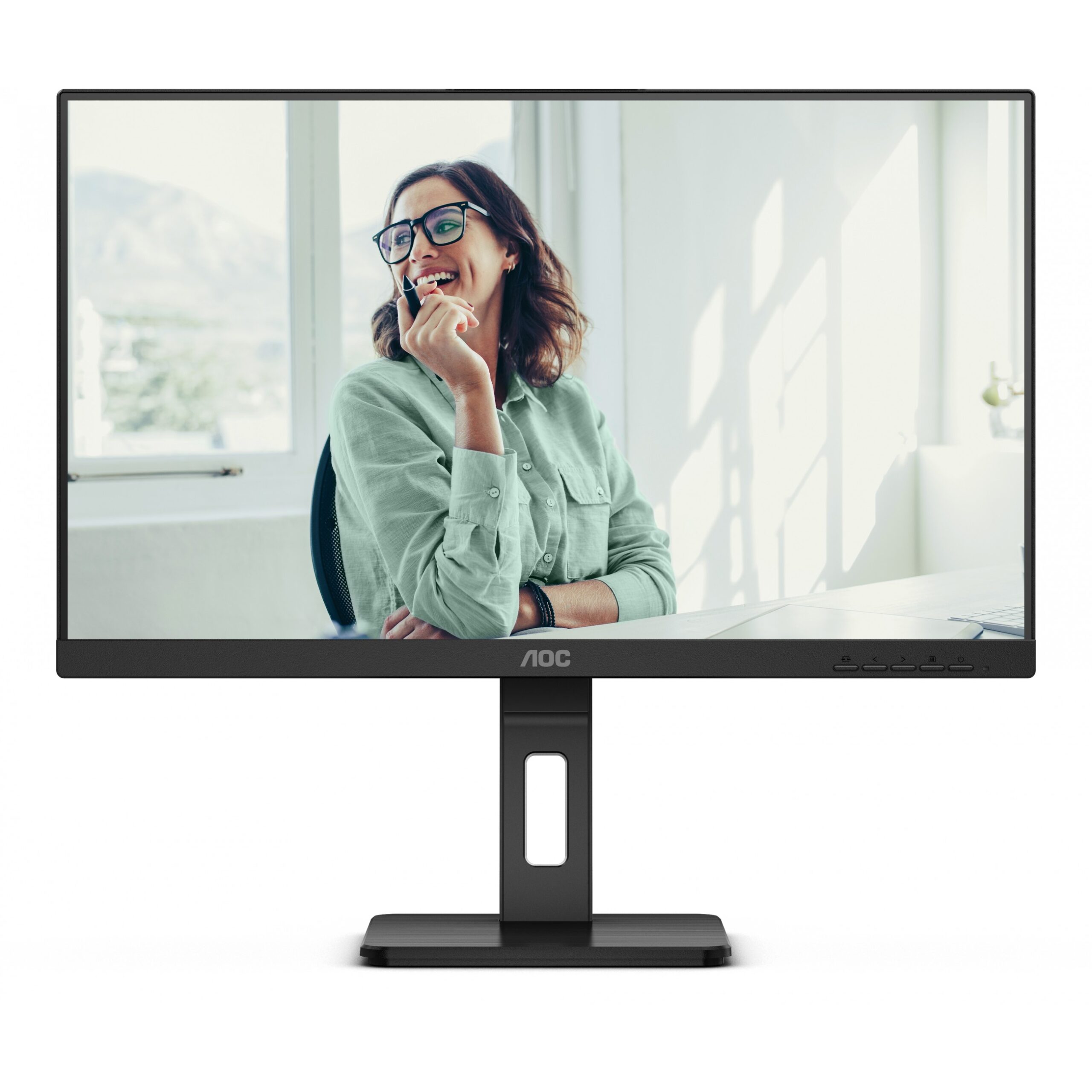 Monitor AOC Q27P3CV / 27″ / QHD / 16:9 / HDMI + DP + USB-C / IPS / E zezë - Figura 2