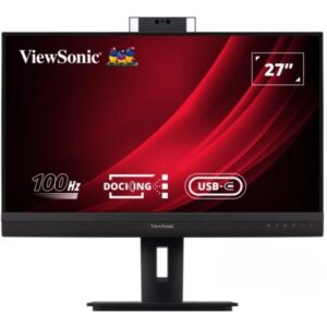 Monitor ViewSonic VG2757V-2K / 27″ / QHD / 16:9 / HDMI + DP + USB-C + LAN / IPS / E zezë