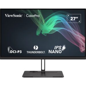 Monitor ViewSonic VP2776T-4K / 27″ / 4K UHD / 16:9 / HDMI + DP + USB-C + LAN / IPS / E zezë