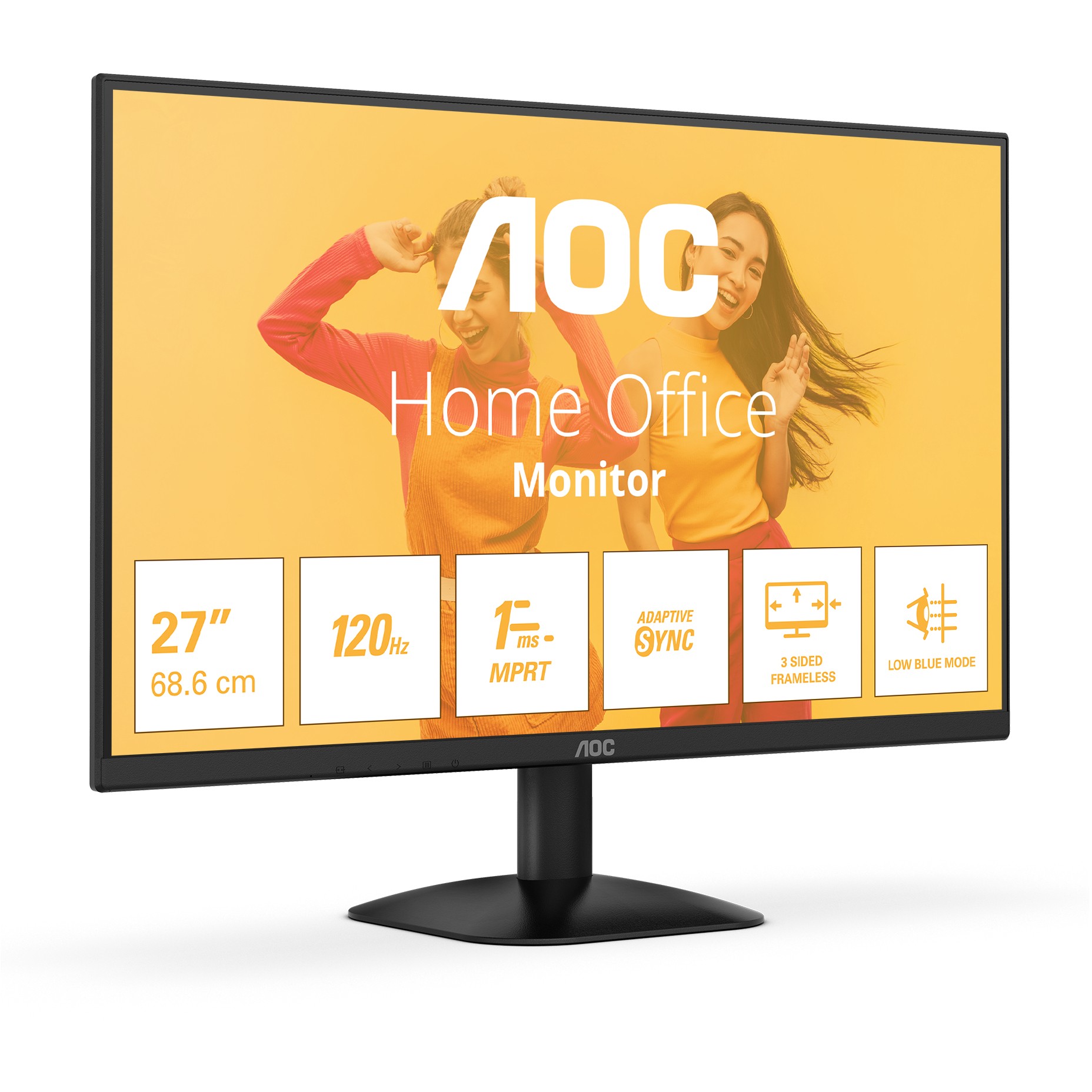 Monitor AOC 27B35HM / 27″ / FHD / 16:9 / HDMI + D-Sub / VA / E zezë - Figura 2
