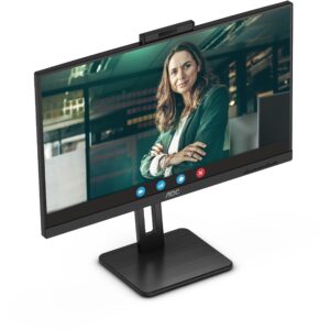 Monitor AOC Q27P3CW / 27″ / QHD / 16:9 / HDMI + DP + USB-C / IPS / E zezë / WebCam