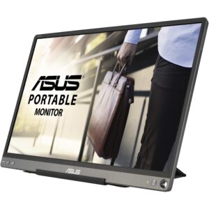 Monitor ASUS ZenScreen MB16ACE / 15.6″ / FHD / 16:9 / USB-C / IPS / E zezë / Portativ