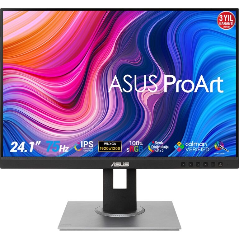 Monitor ASUS ProArt PA248QV / 24.1″ / WUXGA / 16:10 / HDMI + DP / IPS / E zezë