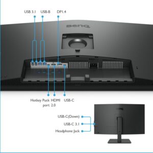 Monitor BenQ PD3205U / 31.5" 4K Ultra HD 60 Hz 5 ms / DP HDMI USB / e zezë