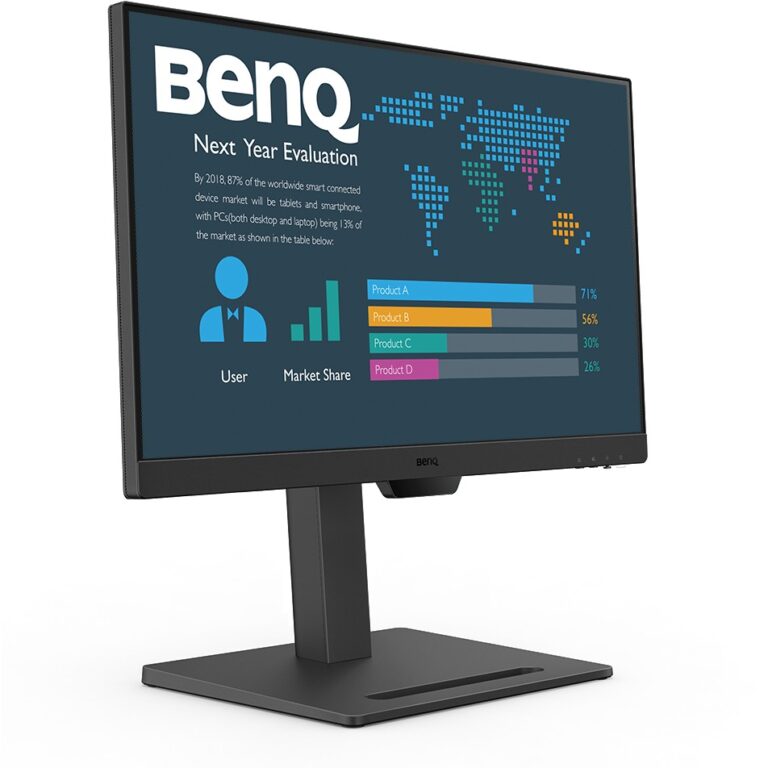 Monitor BenQ BL2490T / 23.8″ / FHD / 16:9 / HDMI + DP / IPS / E zezë / 100Hz / Lift + Pivot