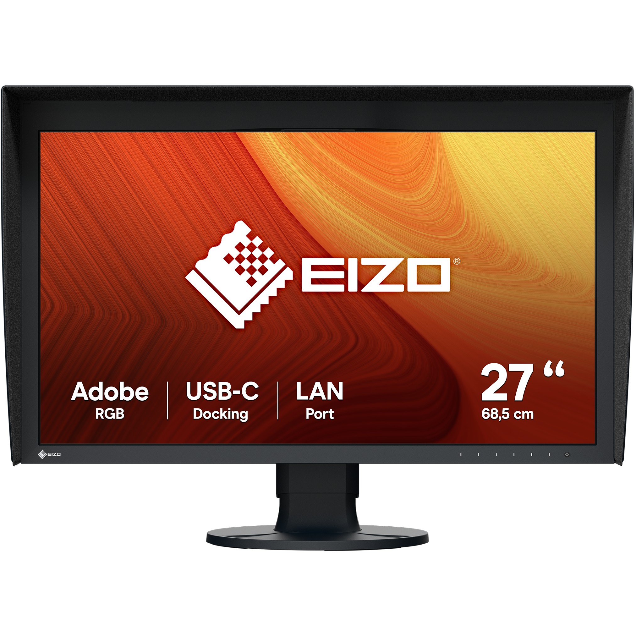 Monitor EIZO ColorEdge CG2700S / 27″ / WQHD / IPS / 16:9 / 60Hz / HDMI + DP + USB-C / Built-in Calibration / E zezë