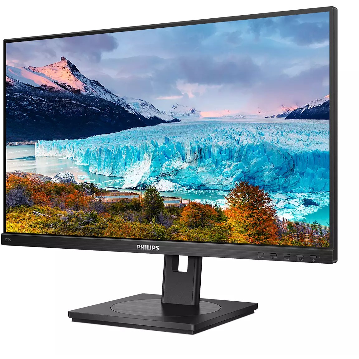 Monitor Philips 272S1M / 27″ / FHD / IPS / 16:9 / 75Hz / DVI + HDMI + DP + USB Hub / E zezë - Figura 4