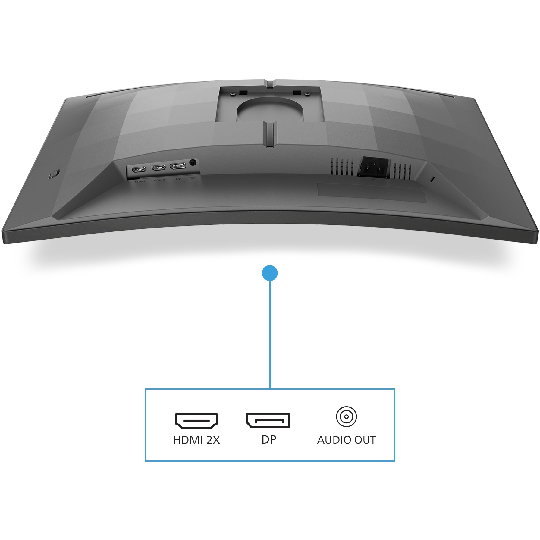 Monitor Gaming i lakuar Philips 27M2C5200W / 27" Full HD 280 Hz 0.3 ms Fast VA Curved / HDMI DP / e zezë - Figura 5