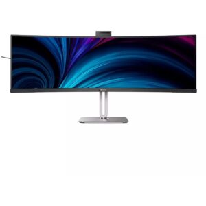 Monitor i Lakuar Philips 49B2U6903CH / 49" Dual QHD 100 Hz 4 ms VA Curved / HDMI DP USB-C / e zezë dhe hiri