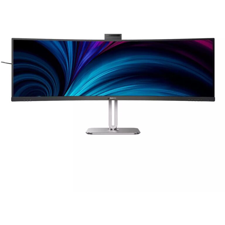 Monitor i Lakuar Philips 49B2U6903CH / 49" Dual QHD 100 Hz 4 ms VA Curved / HDMI DP USB-C / e zezë dhe hiri
