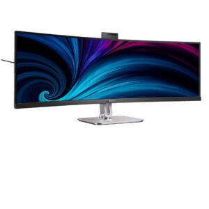 Monitor i Lakuar Philips 49B2U6903CH / 49" Dual QHD 100 Hz 4 ms VA Curved / HDMI DP USB-C / e zezë dhe hiri