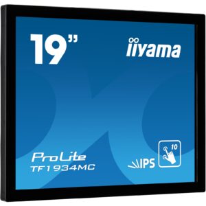 Monitor iiyama ProLite TF1934MC-B7X / 19″ / SXGA / IPS Touch / 5:4 / 60Hz / HDMI + DP + USB / Open Frame / E zezë