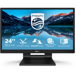 Monitor Philips 242B9TL / 23.8″ / FHD / IPS Touch / 16:9 / 75Hz / HDMI + DP + DVI + USB / E zezë