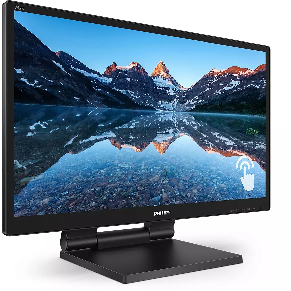 Monitor Philips 242B9T / 23.8″ / FHD / IPS Touch / 16:9 / 75Hz / HDMI + DP + DVI + USB / E zezë - Figura 5