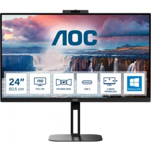 Monitor AOC 24V5CW/BK / 23.8 Inch / Full HD / 75Hz / 1ms / I zi
