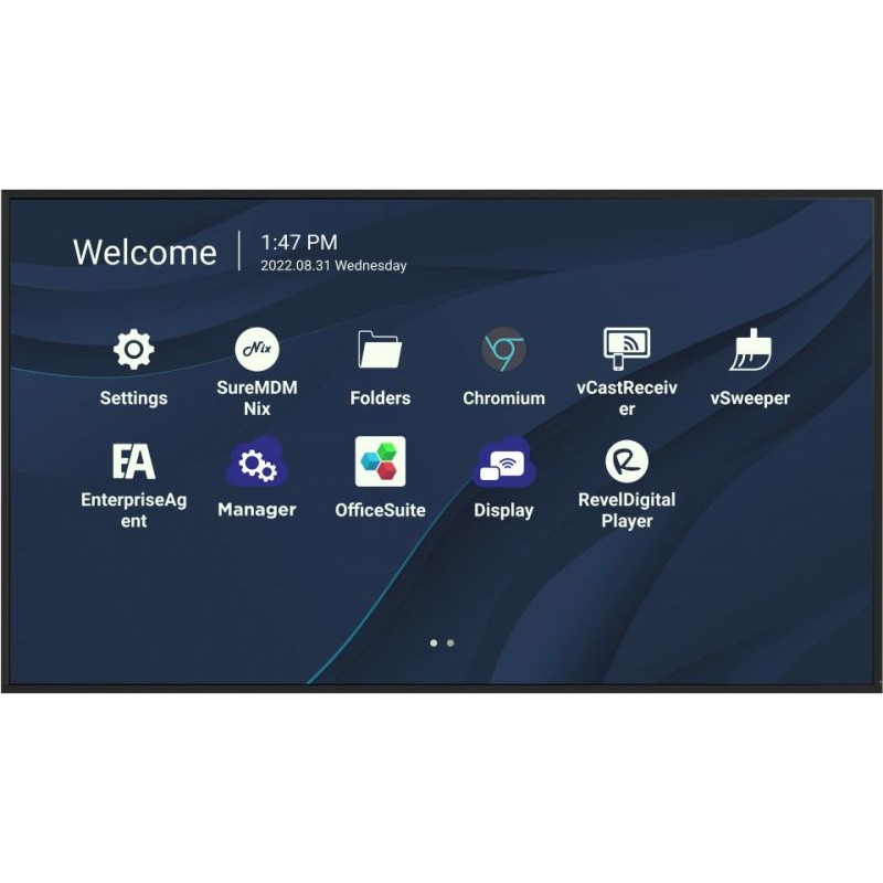 Monitor ViewSonic CDE7530 / 75″ / 4K UHD / IPS LCD / 16:9 / 60Hz / HDMI + LAN + USB-C / E zezë