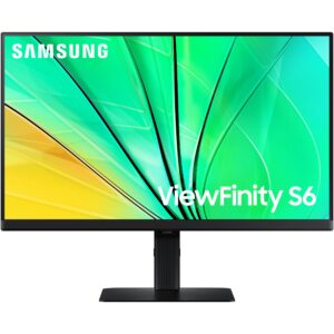 Monitor Samsung S24D600EAU / 24″ / QHD / IPS / 16:9 / 100Hz / HDMI + DP + USB Hub / E zezë