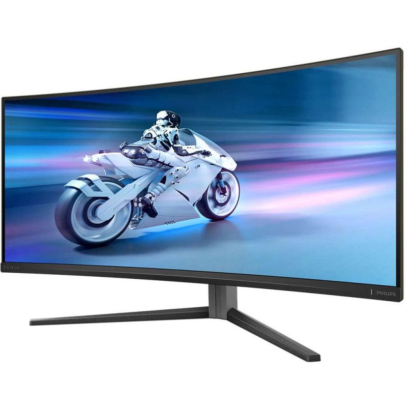 Monitor Gaming i lakuar Philips Evnia 34M2C6500 / 34" Wide Quad HD OLED Curved 0.03 ms 175 Hz / DisplayPort, HDMI, USB / Gri - Figura 2