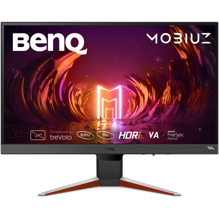 Monitor BenQ MOBIUZ EX240N / 23.8″ / FHD / VA / 16:9 / 165Hz / 1ms / HDMI + DP / Speaker / E zezë