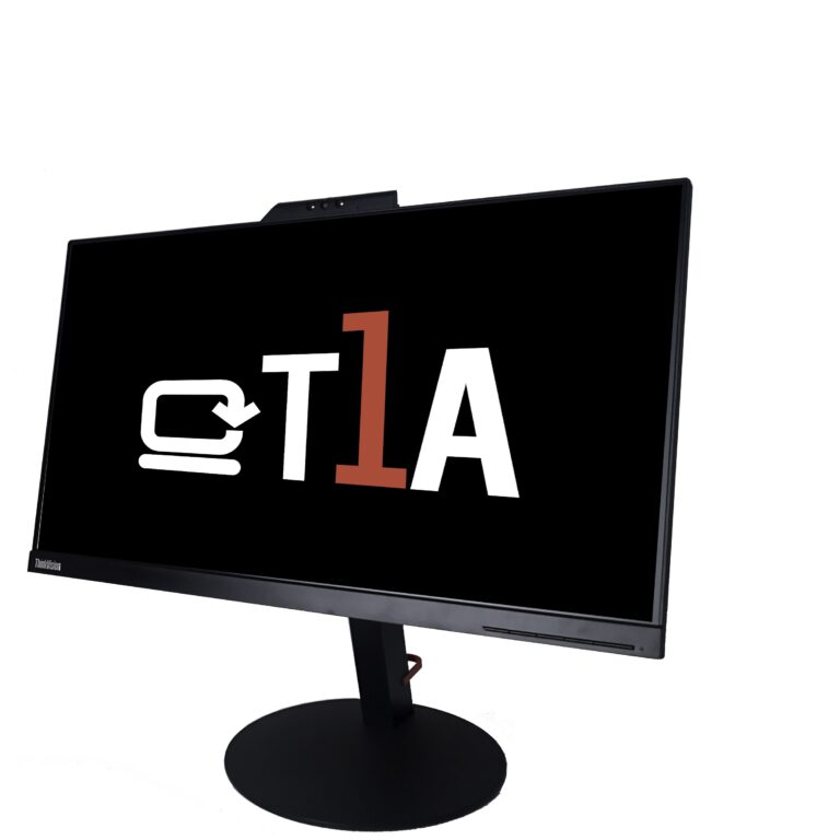 Monitor LENOVO T1A THINKVISION T24V-10 / 24 inch Full HD / LCD / camera / I zi