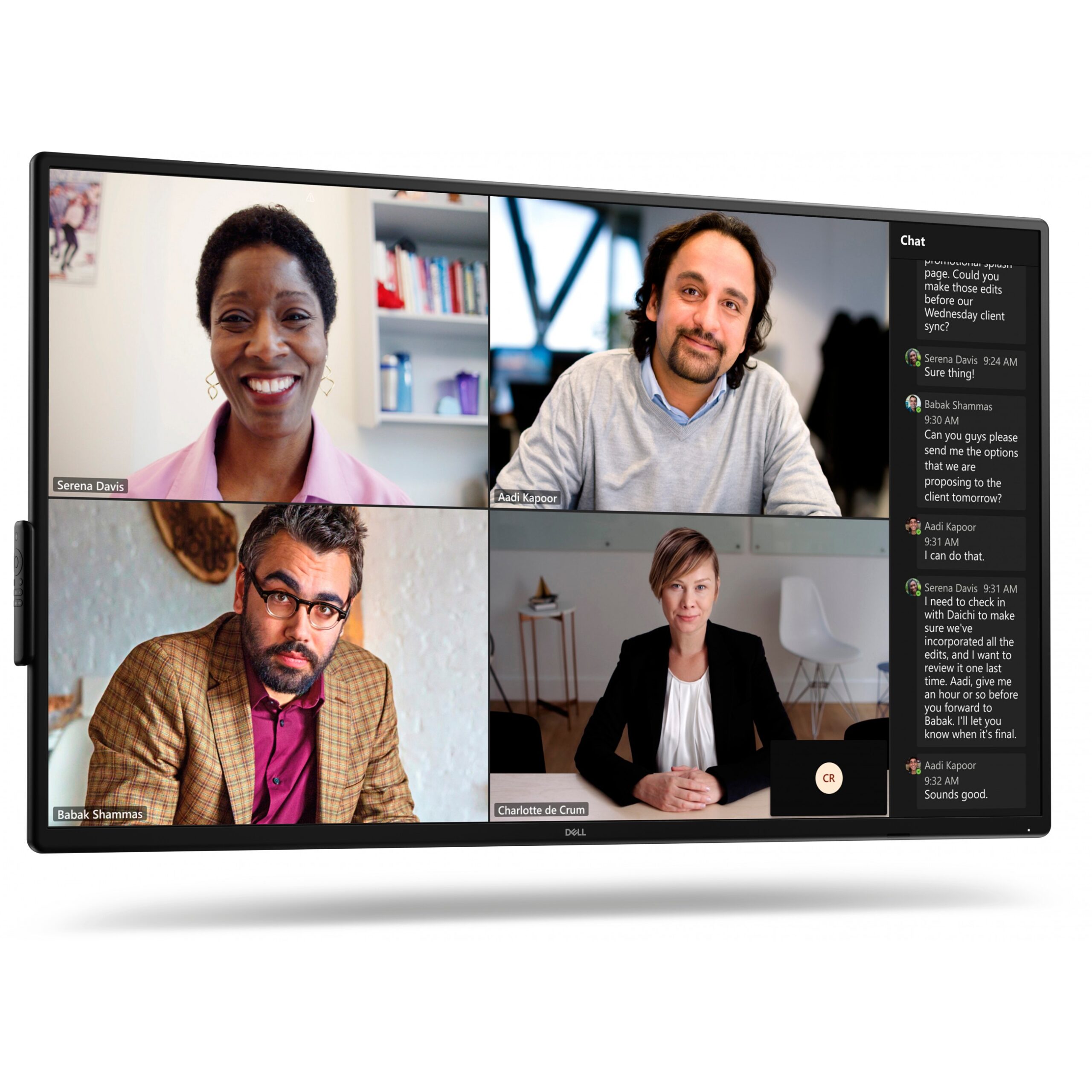 Monitor Dell Pro P5525QC / 55″ / 4K UHD / IPS LED / 16:9 / 60Hz / HDMI + DP + USB-C / Speaker / E zezë