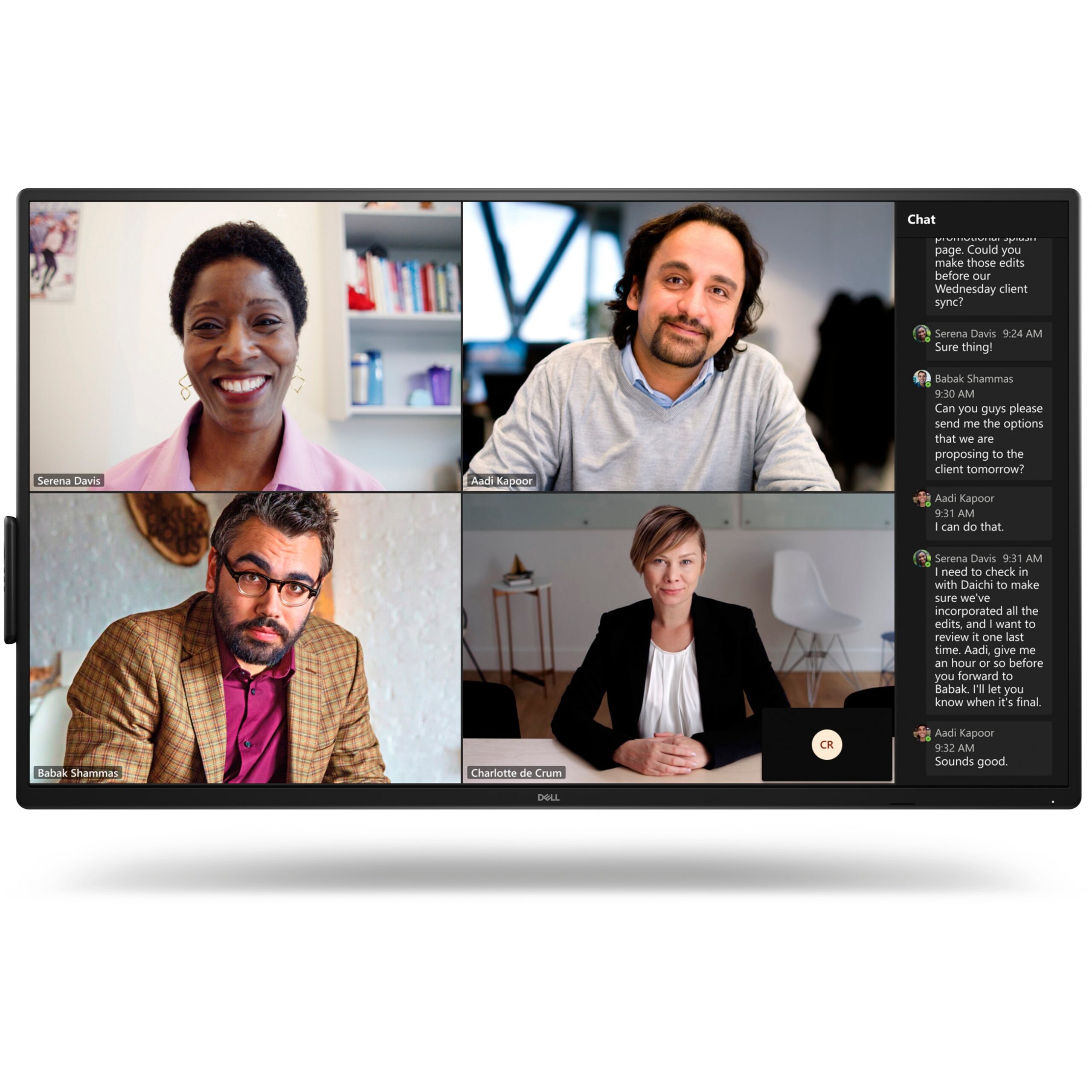 Monitor Dell Pro P5525QC / 55″ / 4K UHD / IPS LED / 16:9 / 60Hz / HDMI + DP + USB-C / Speaker / E zezë - Figura 2